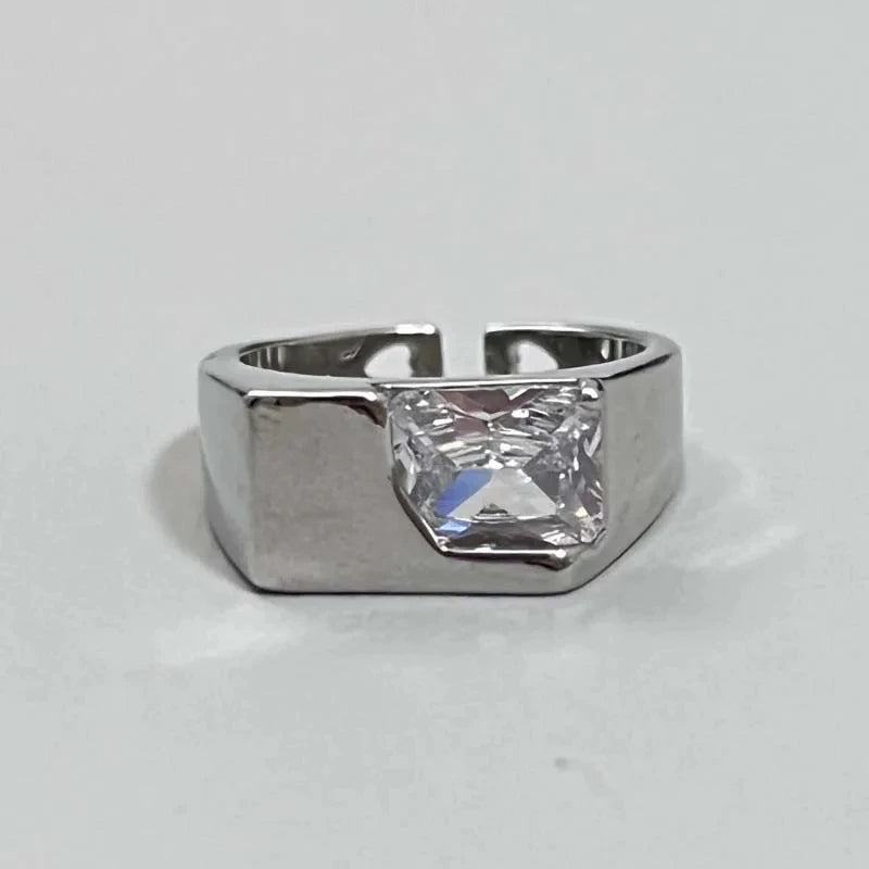 VOID STAR — Bague Croix Étoile